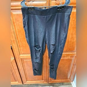 Torrid Distressed Leggings #385